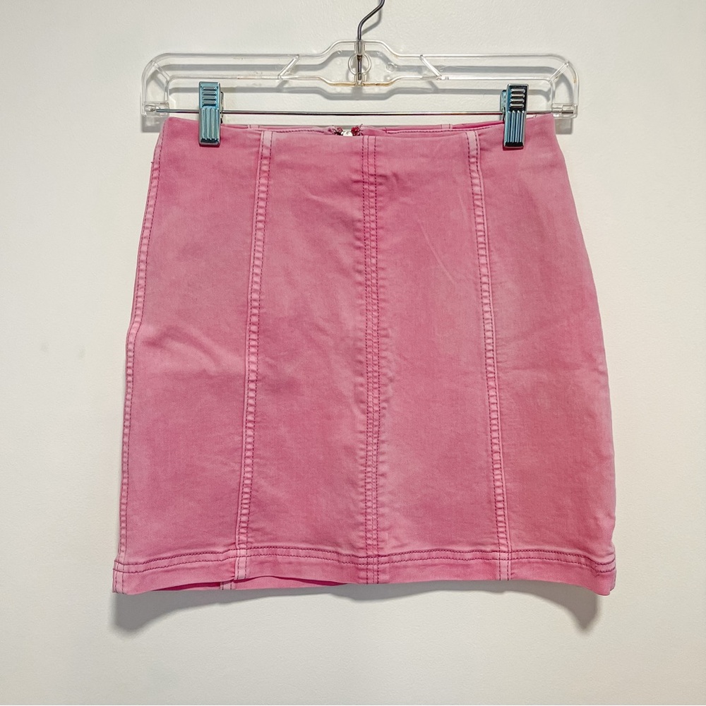 Modern Femme Acid Wash Skirt